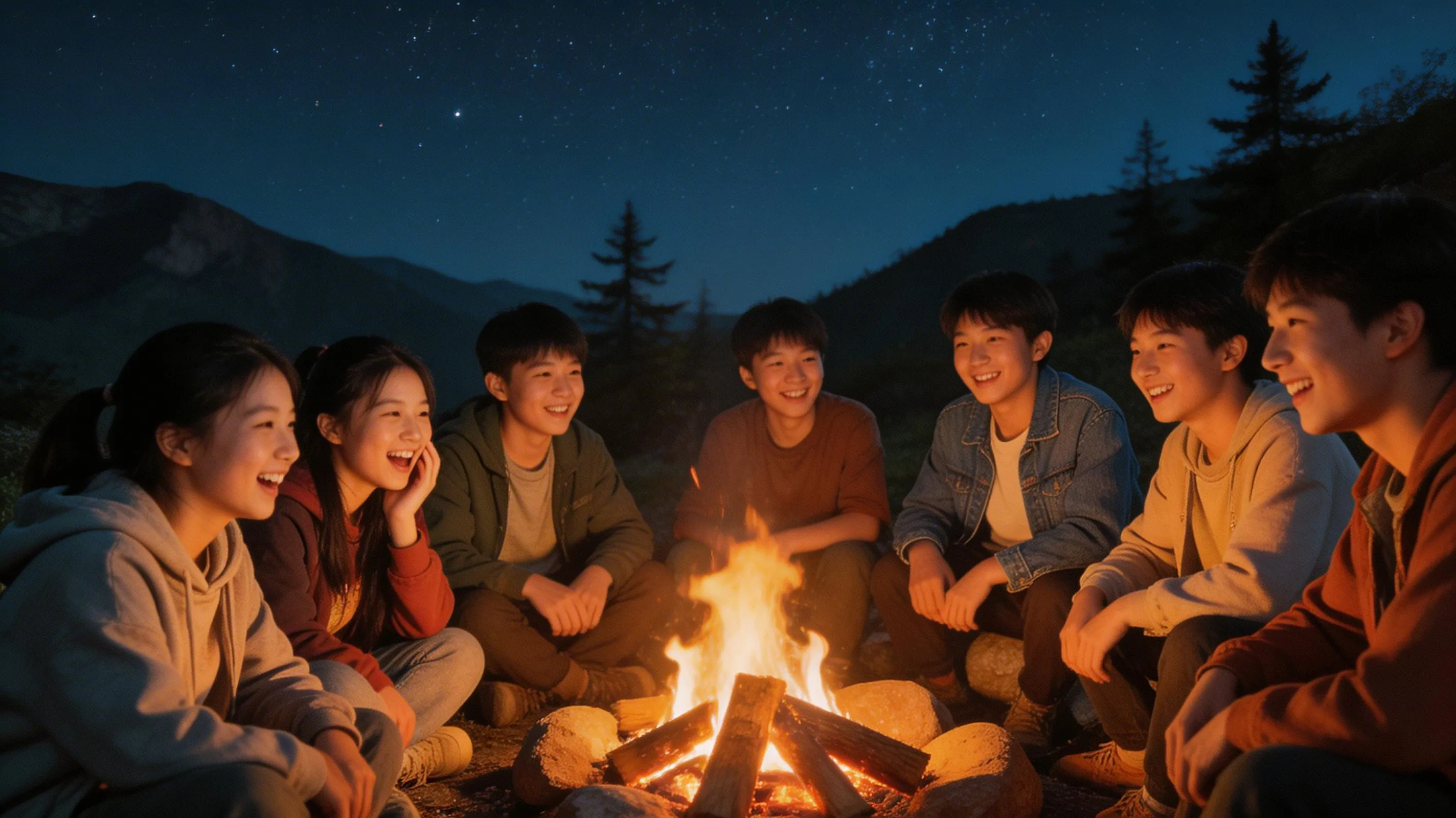 篝火晚会